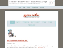 Tablet Screenshot of givemeneither.com